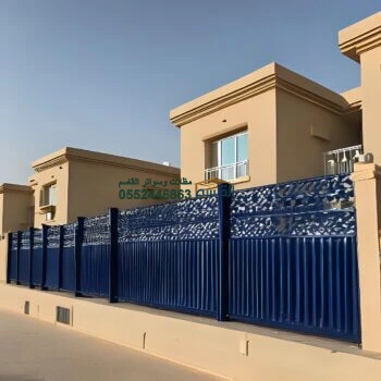 تركيب سواتر حديد أعمدة الرياض — أعمدة بميزان