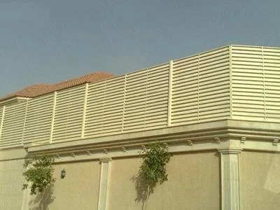 سواتر أحواش شرائح الرياض — مودرن مع تهوية
