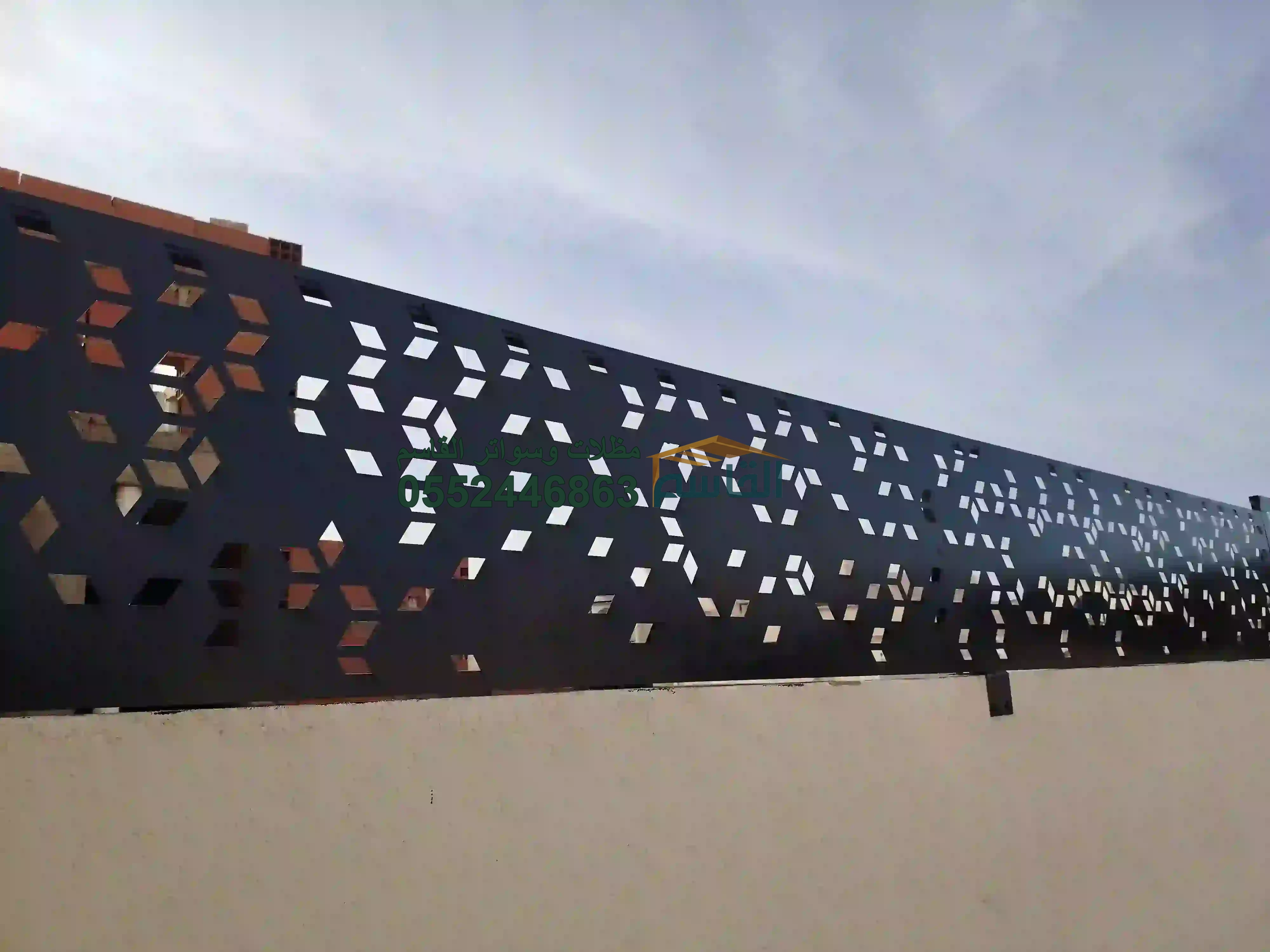 سواتر ألومنيوم لوفر الرياض — Louvers ثابت ومتحرك