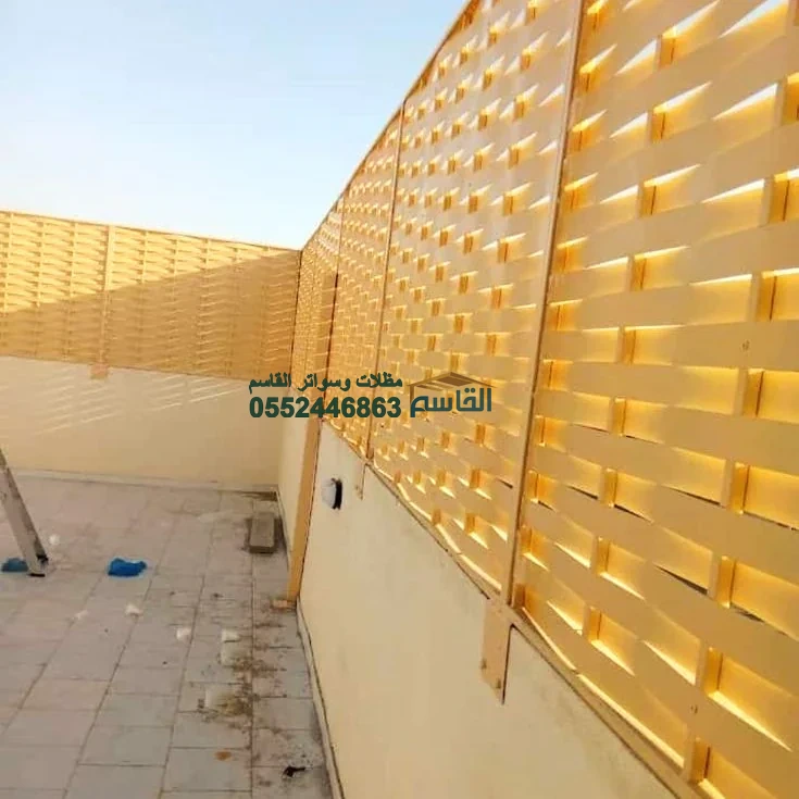 سواتر خشبية الرياض — طبيعية وفاخرة