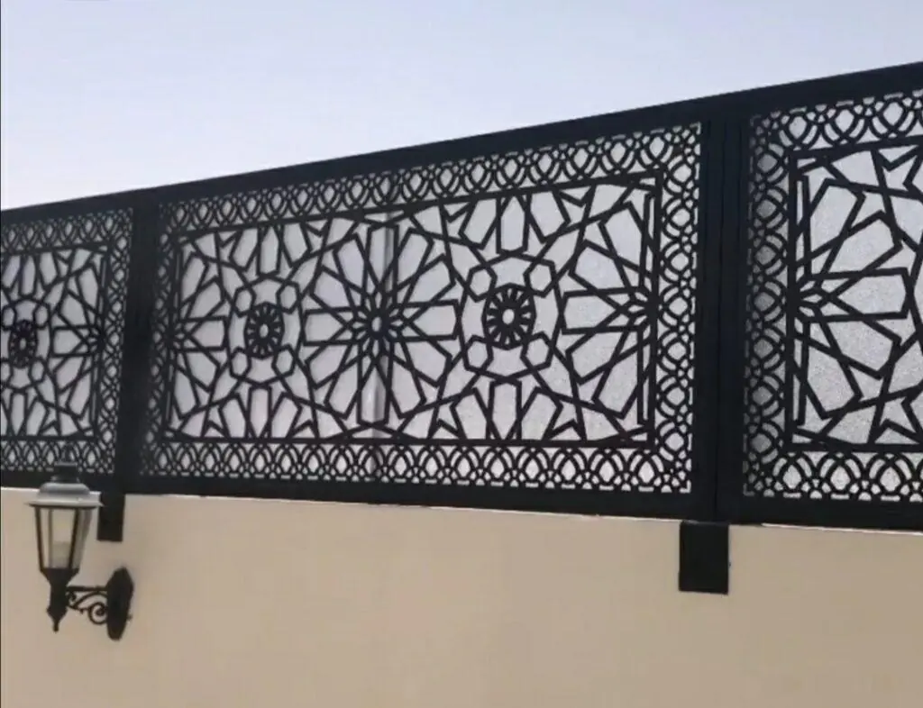 سواتر ليزر حديد الرياض — حديد مجلفن بدقة CNC