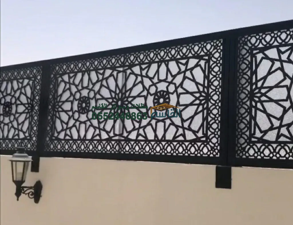 سواتر ليزر حديد الرياض — حديد مجلفن بدقة CNC