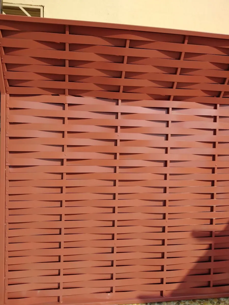 سواتر حديد مشغول للاحواش الرياض 0532228615 مظلات وسواتر القاسم الحديثة