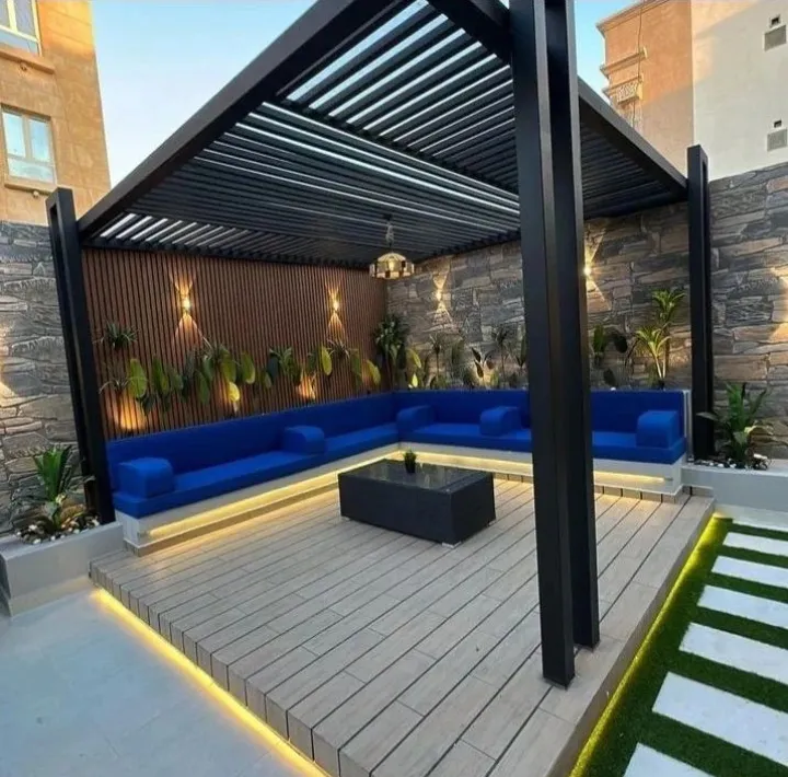 مظلات جلسات لكسان شفافة بالرياض 0532228615 مظلات وسواتر القاسم الحديثة