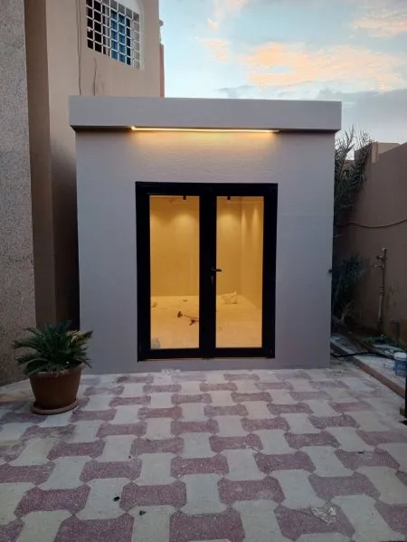 غرف مسبقة الصنع ساندوتش بانل الرياض 0532228615 - مظلات وسواتر القاسم الحديثة