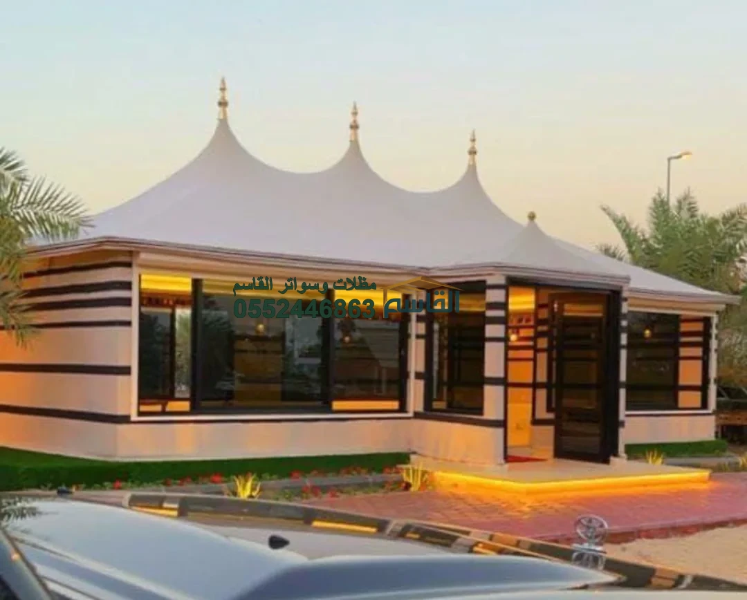 بيوت شعر مجالس الرياض — سدو تقليدي